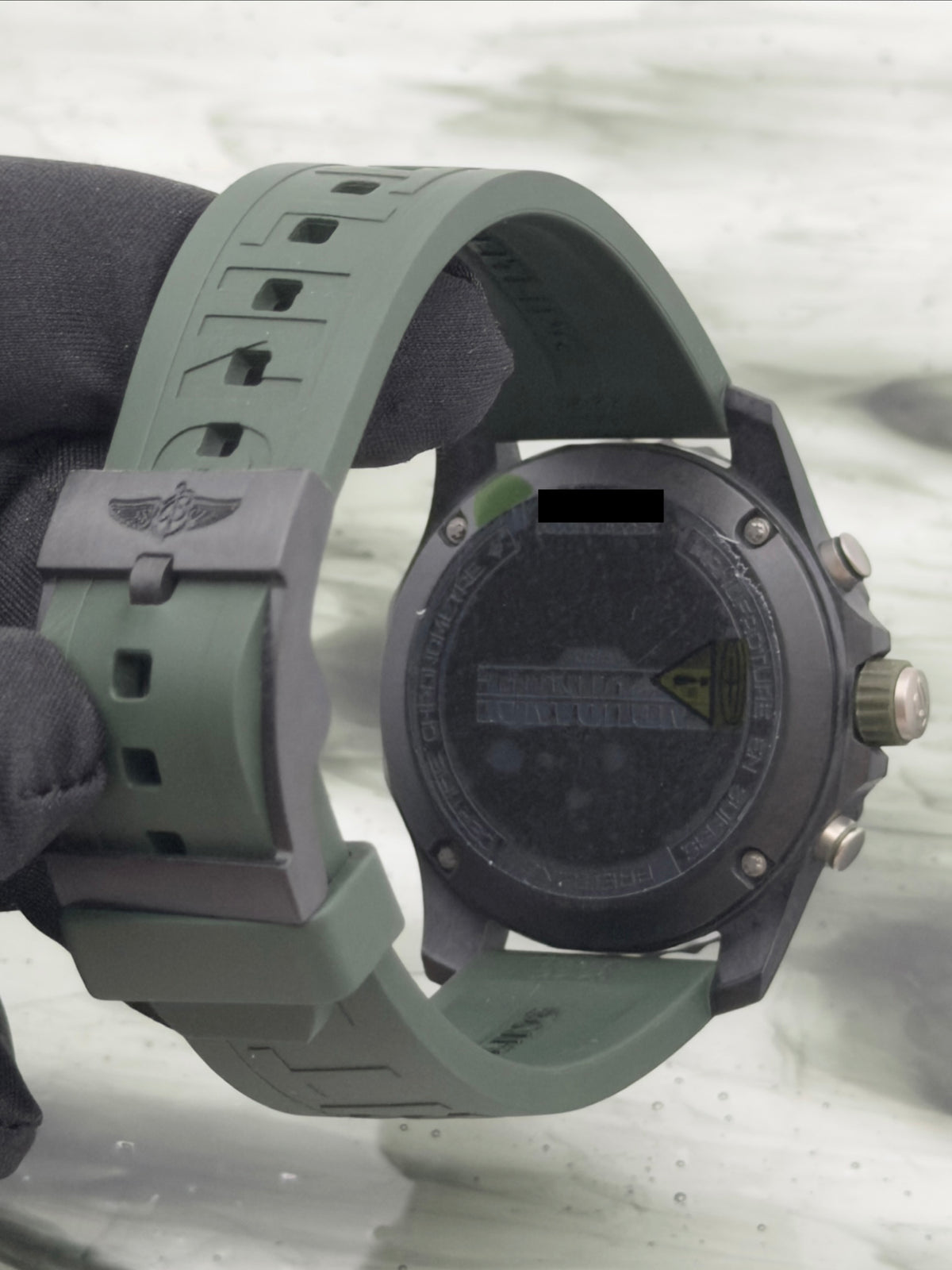 UNWORN 2026 Breitling Professional Endurance Pro 44mm Black Dial Army Green Rubber strap X82310 ~ Complete Set ~ WARRANTY