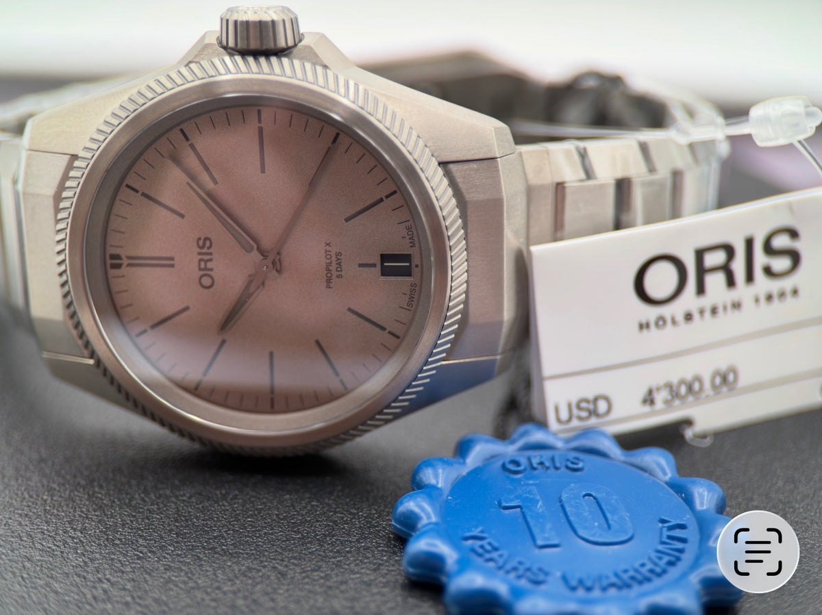UNWORN w/ Tags - Oris ProPilot X Calibre 400 39MM Titanium Automatic ~ Complete Set - FULL 10 YR WARRANTY