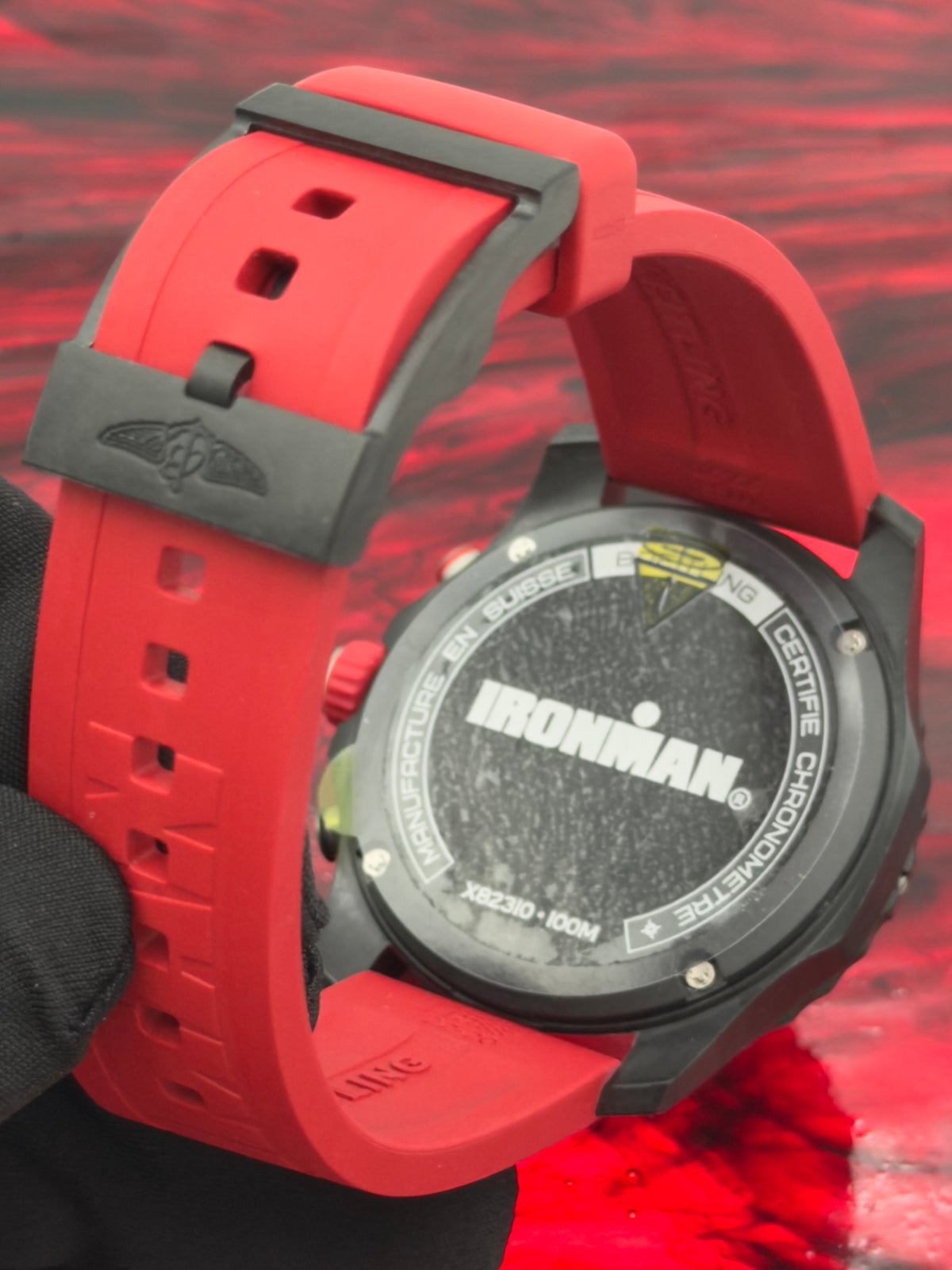 UNWORN 2026 Breitling Endurance Pro IRONMAN® Special Edition Red Dial w/ Red Rubber Strap X82310 -Complete Set - WARRANTY