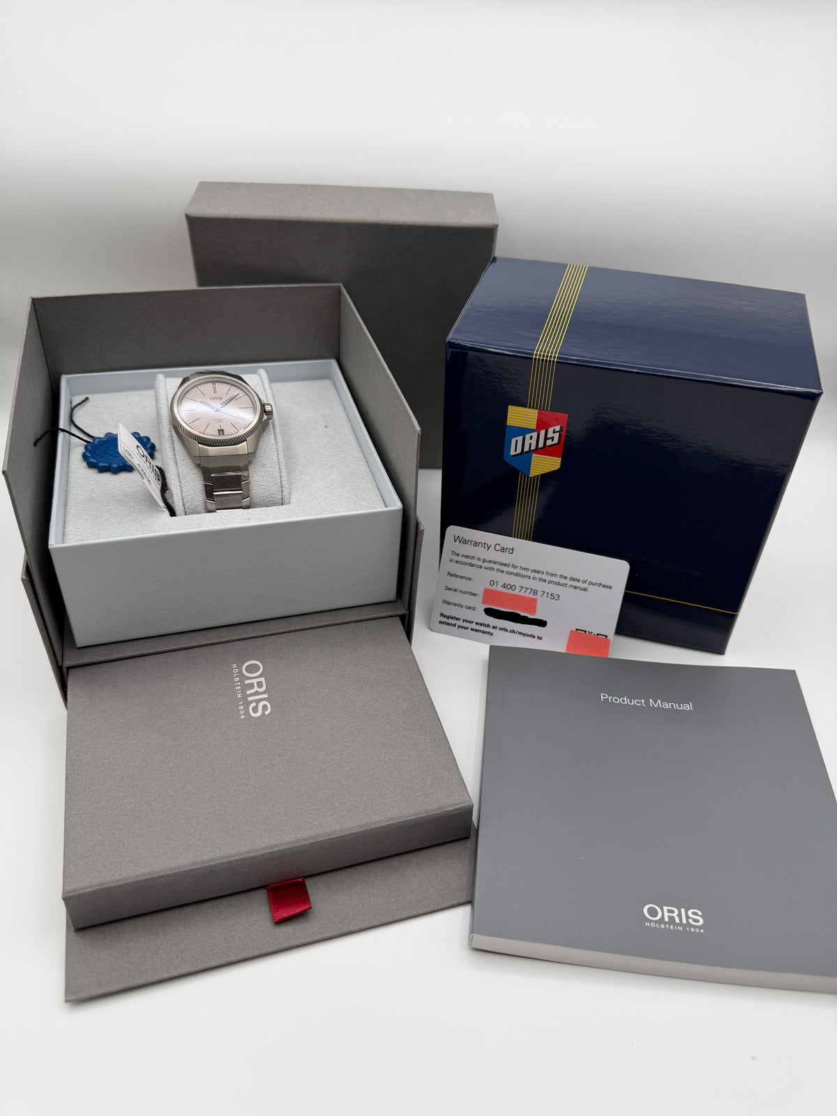UNWORN w/ Tags - Oris ProPilot X Calibre 400 39MM Titanium  Automatic ~ Complete Set - FULL 10 YR WARRANTY