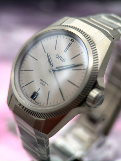 UNWORN w/ Tags - Oris ProPilot X Calibre 400 39MM Titanium  Automatic ~ Complete Set - FULL 10 YR WARRANTY