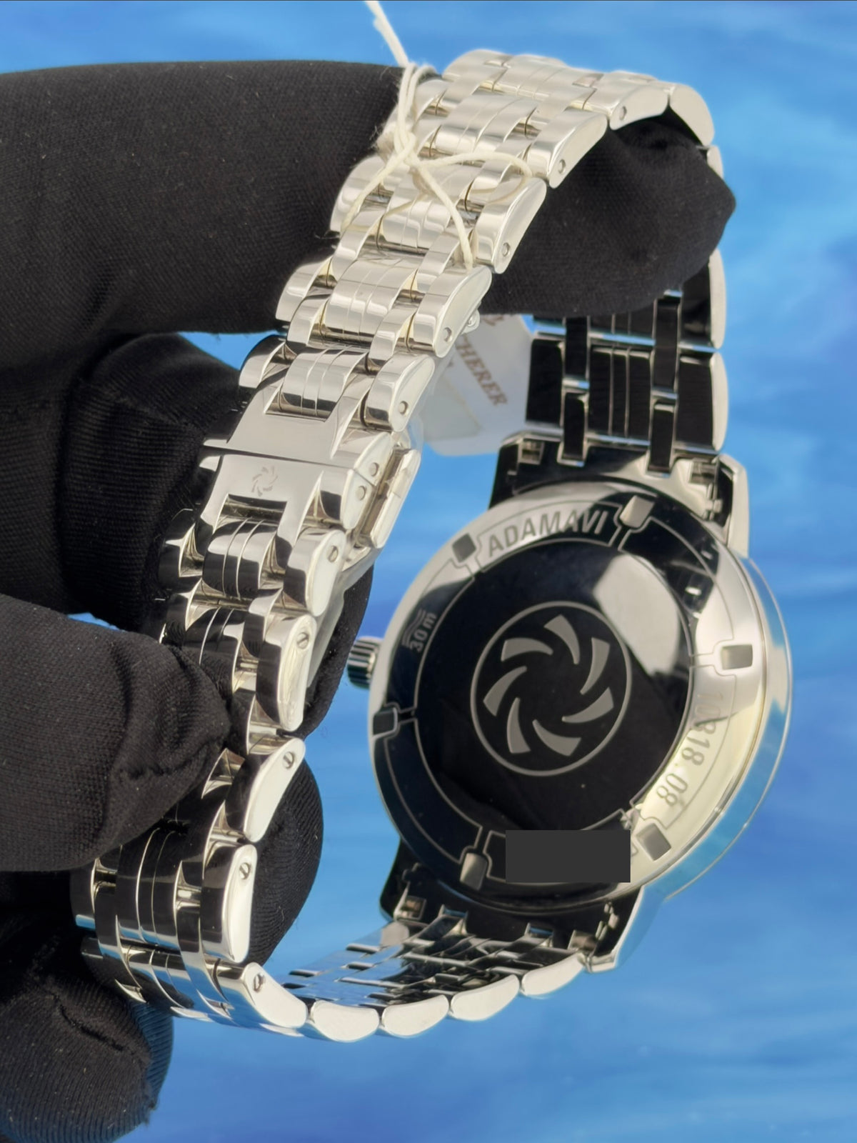 UNWORN w/ Tags Carl F. Bucherer Adamavi 40mm Blue Dial Steel bracelet 00.10318.08.51.21 ~ Watch Only & PLT Travel Case