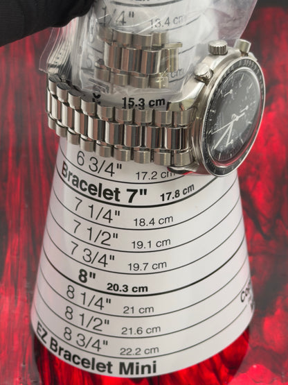 Omega Speedmaster Reduced 39mm Black Dial Steel Bracelet 3510.50.00 - Complete Set w/ Extra Links
