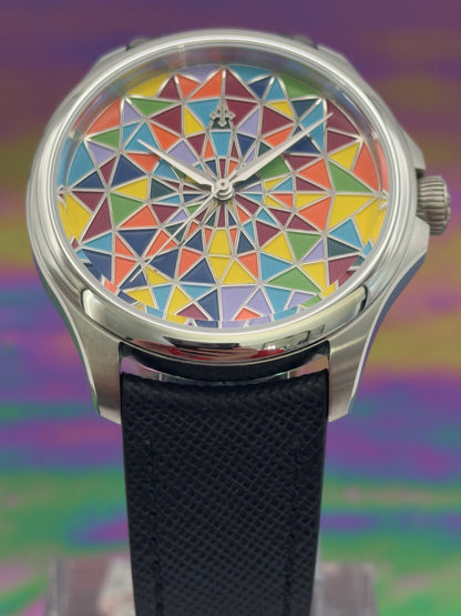 UNWORN 2026 Venezianico Redentore Arlecchino 38mm Mosaic Carnival Dial ~ Limited Edition 005/400 ~ Complete Set