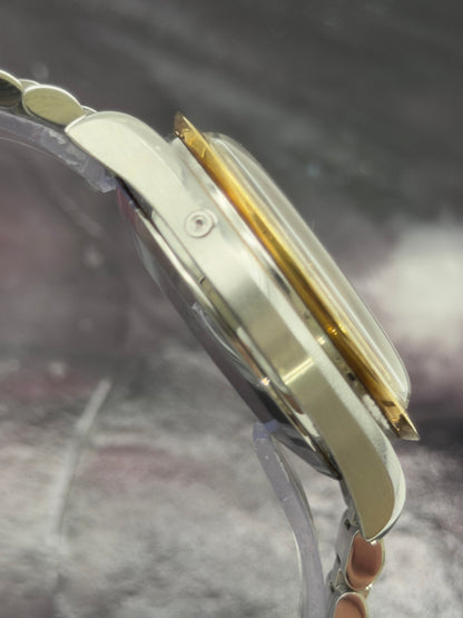 Omega Speedmaster Moonphase Triple Calendar 39mm White Dial Two-Tone bracelet 3330.20.00 - Watch Only