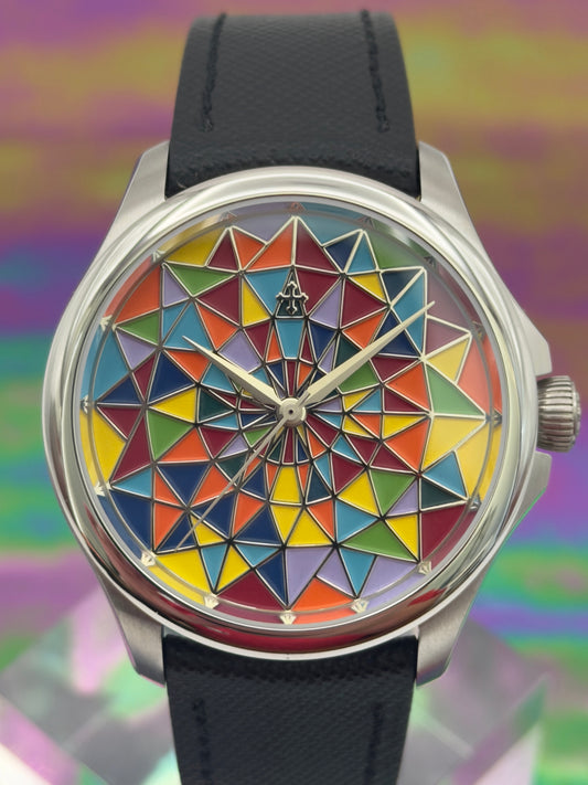 UNWORN 2026 Venezianico Redentore Arlecchino 38mm Mosaic Carnival Dial ~ Limited Edition 005/400 ~ Complete Set