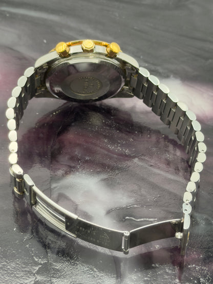 Omega Speedmaster Moonphase Triple Calendar 39mm White Dial Two-Tone bracelet 3330.20.00 - Watch Only