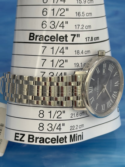 UNWORN w/ Tags Carl F. Bucherer Adamavi 40mm Blue Dial Steel bracelet 00.10318.08.51.21 ~ Watch Only & PLT Travel Case