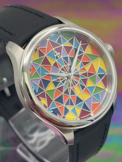 UNWORN 2026 Venezianico Redentore Arlecchino 38mm Mosaic Carnival Dial ~ Limited Edition 005/400 ~ Complete Set