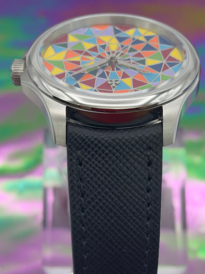 UNWORN 2026 Venezianico Redentore Arlecchino 38mm Mosaic Carnival Dial ~ Limited Edition 005/400 ~ Complete Set