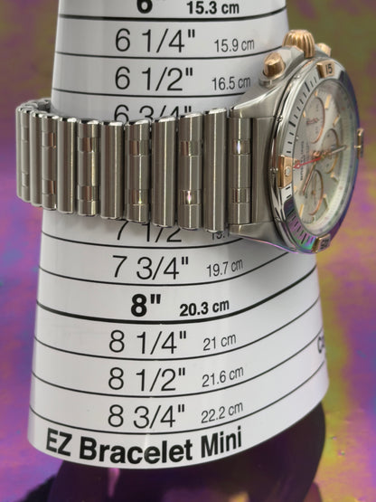 2023 Breitling Chronomat B01 42mm Stainless Steel & 18k Red Gold on SS Bracelet IB0134101G1A1 ~ Complete Set ~ WARRANTY