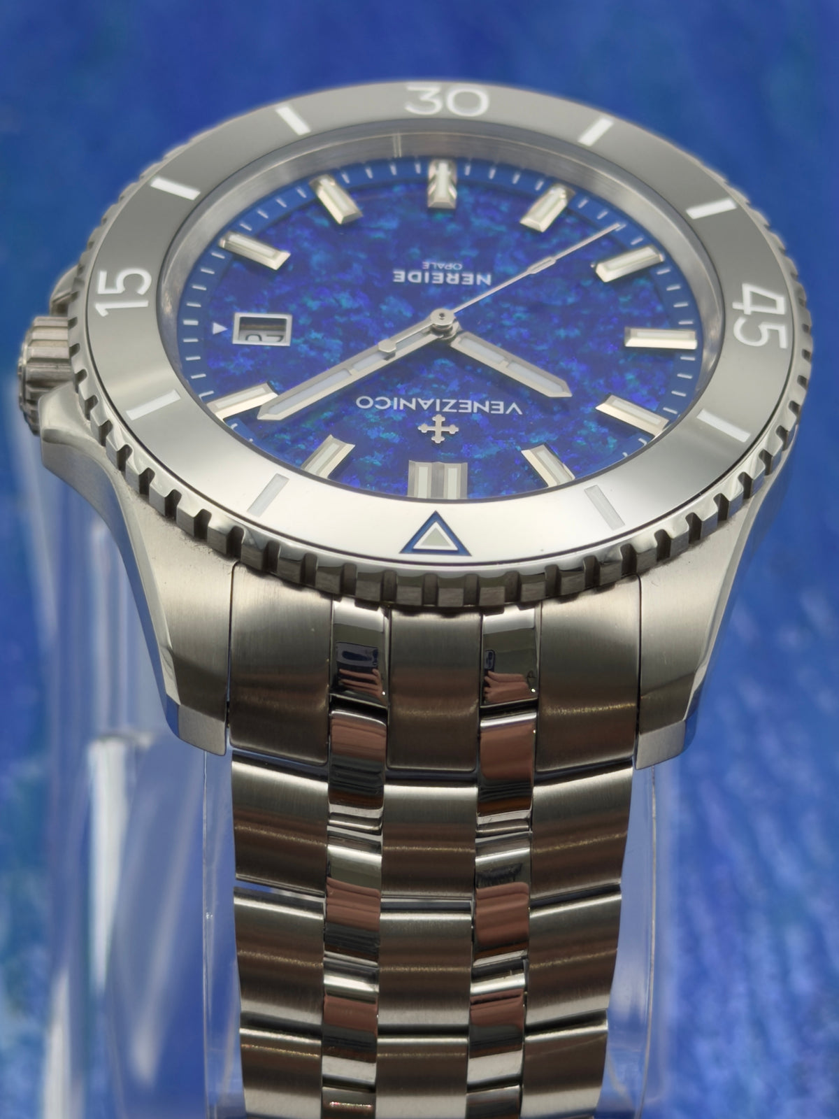 UNWORN - 2026 Venezianico Nereide Opale Blu 42 mm Blue Opal Dial ~ Limited Edition ~ Complete Set